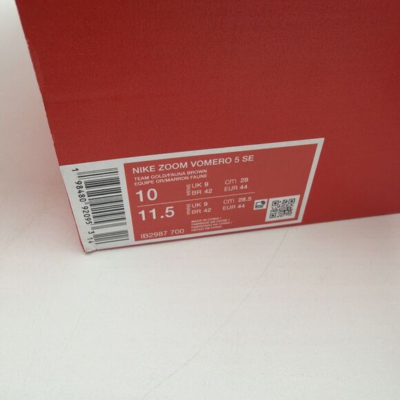 Nike Men's Zoom Vomero 5 Shoes IB2987 700  Size 10 No Lid - Picture 6 of 6